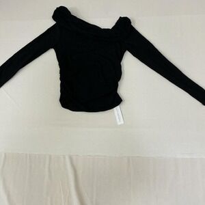 Brand new with tags black off-the-shoulder top